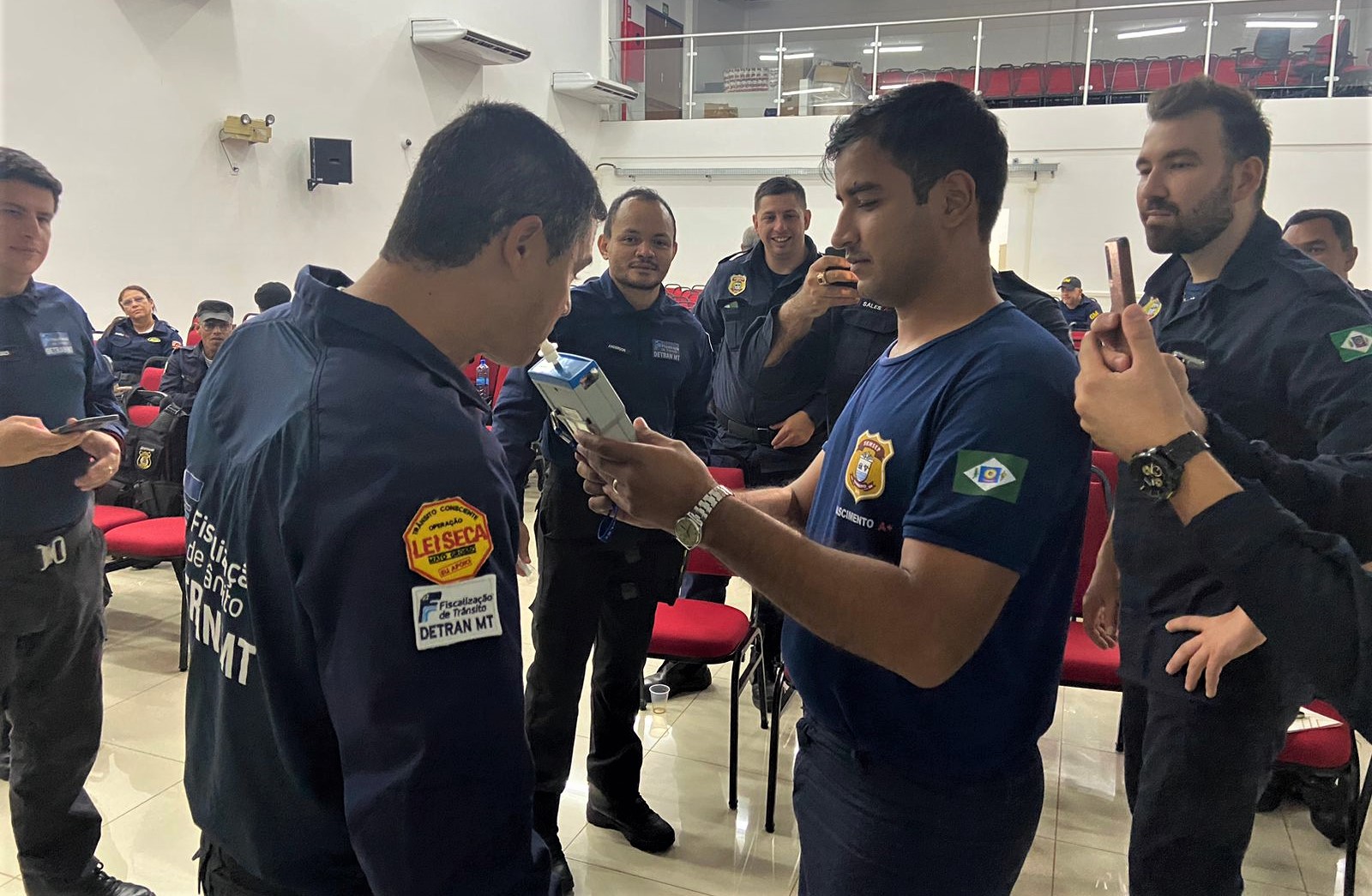 Detran-MT Mais de 80 agentes de trânsito fazem curso de atualização do Detran-MT -