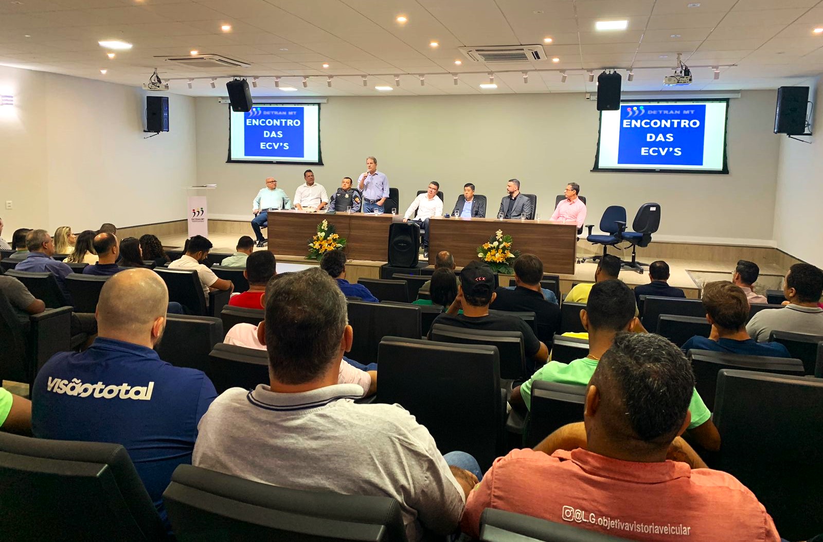 Detran-MT alinha ações com empresas credenciadas de vistoria veicular de todo o estado - 